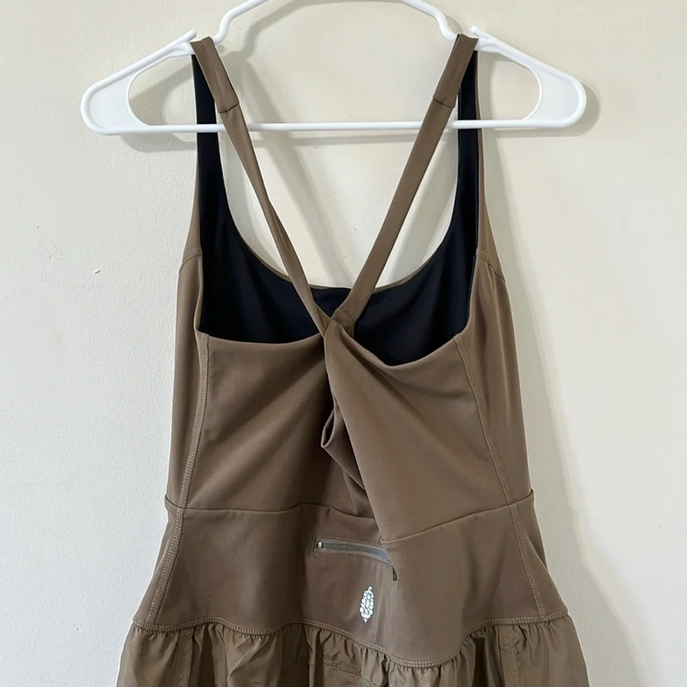 Free People Righteous Runsie in Tea Leaves Size Large NWOT - Picture 6 of 12